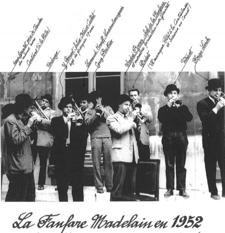 1952 - Photo Fanfare Madelain