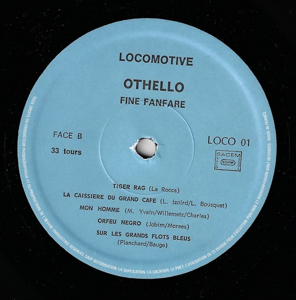 1978 : Fanfare Otello "Fine Fanfare" - Face B