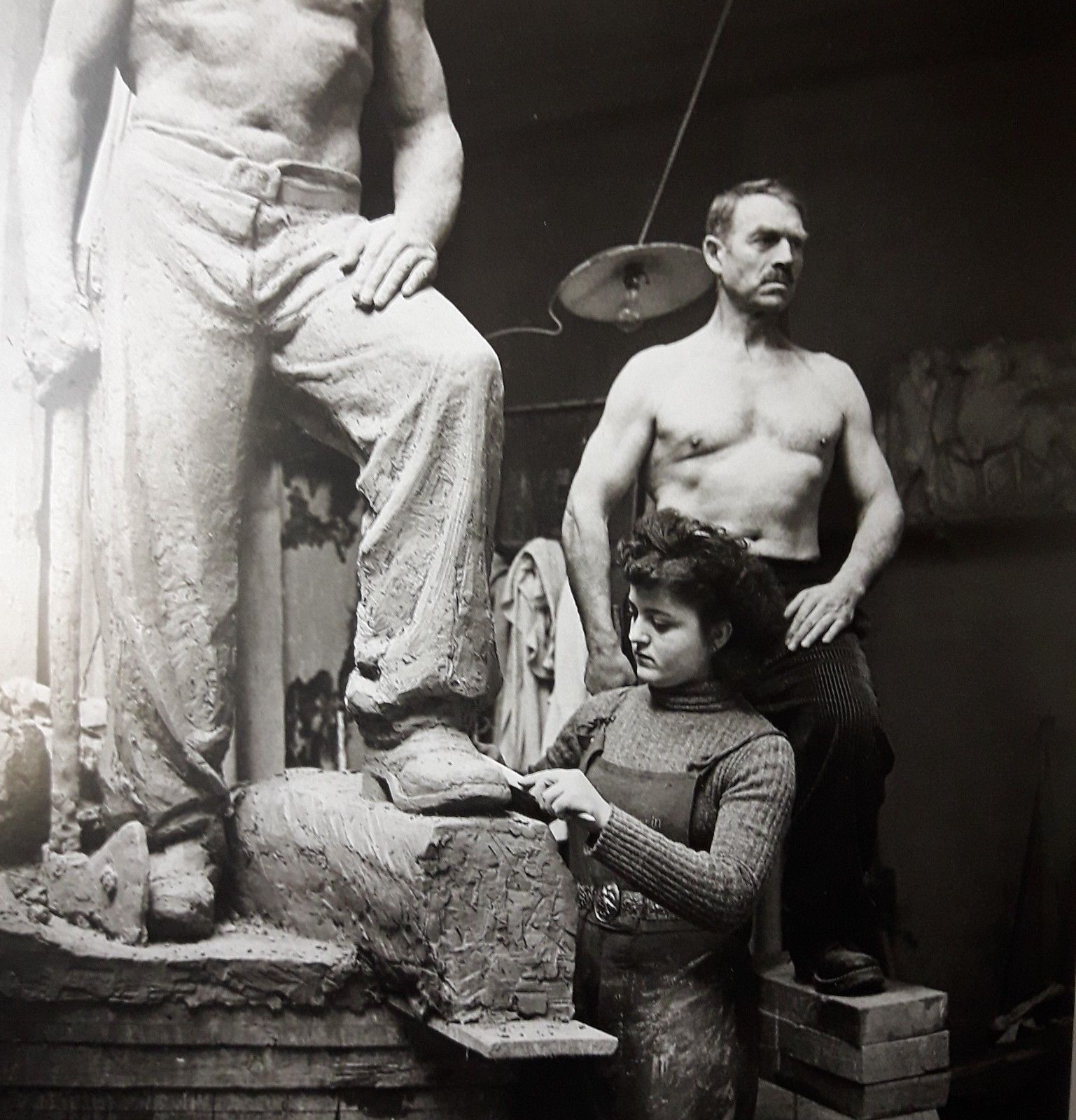 Photo atelier sculpture 1939