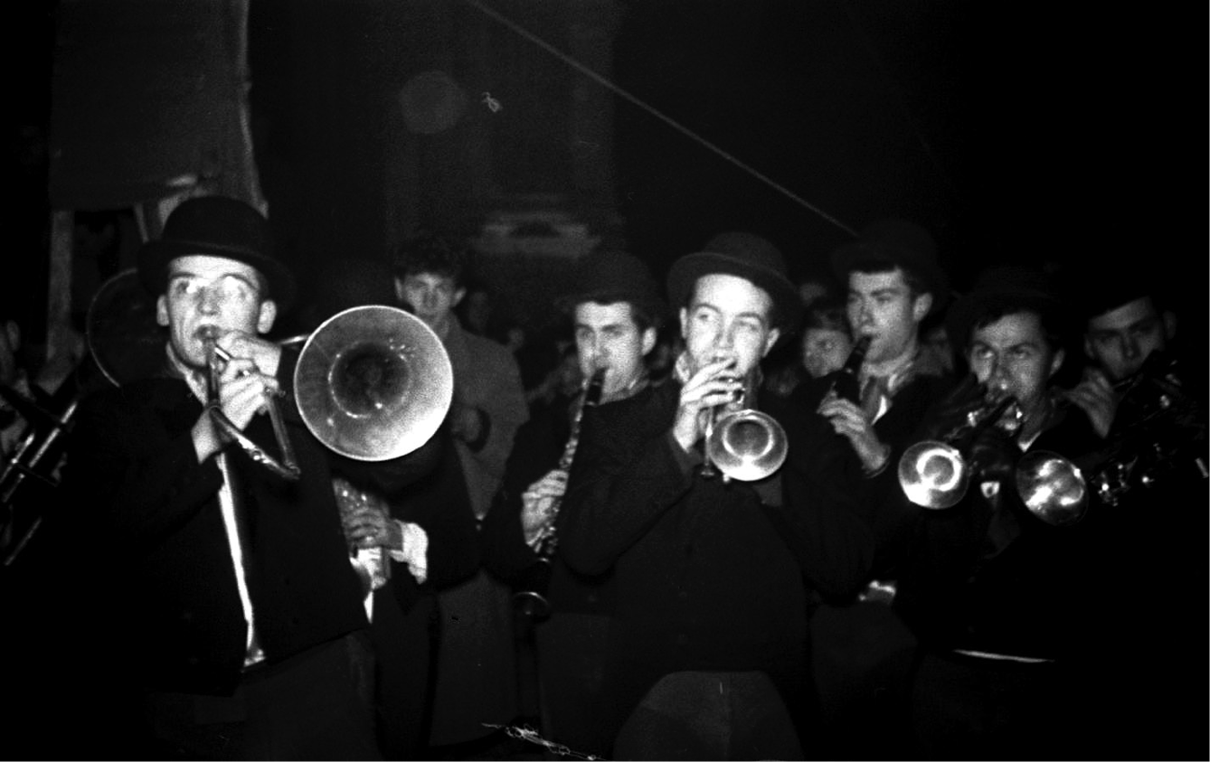 Photo de De Champris, Musetti, Blaire, Claisse, Bonin, Dulieu | Rougevin fin 1958