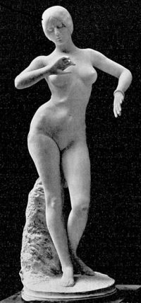 « La Danseuse » (Cléo de Mérode 1875 – 1966) 1896 / Plâtre Musée d’Orsay Paris - Alexandre FALGUIÈRE.